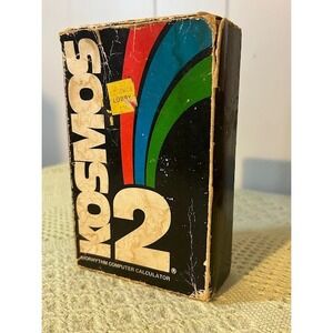 Kosmos 2 Biorhythm Computer Calculator Vintage Retro Electronic Device